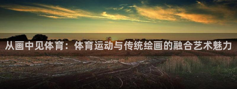 yy易游官网下载平台注册要钱吗：从画中见体育：体育运