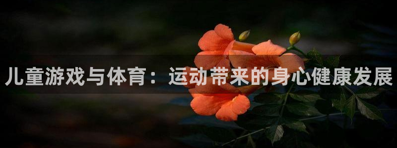 yy易游官方平台体育：儿童游戏与体育：运动带来的身心